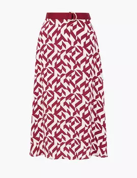 Юбка-миди Autograph с геометрическим принтом