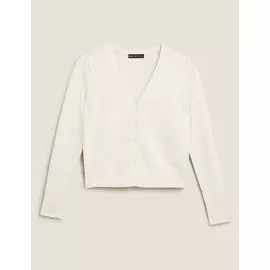 Кардиган на пуговицах с V-образным вырезом, Marks&amp;Spencer