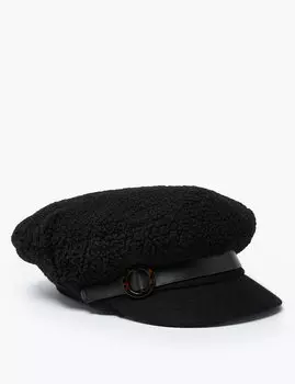 Кепка из искусственной овечьей шерсти