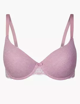 Классический бюстгальтер с формованной чашкой A-E