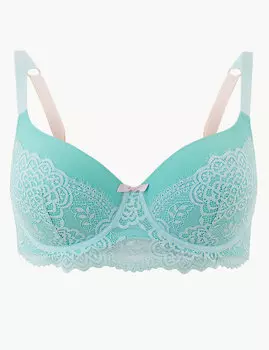 Классический бюстгальтер с полноразмерной формованной чашкой A-E