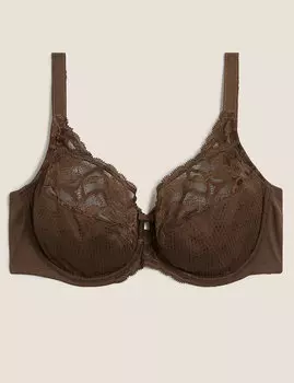 Классический бюстгальтер с узором "дикие цветы" и чашкой А-Е
