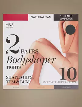 Колготки Body Shaper матовые 10 ден (2 пары)