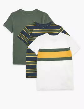 Комплект футболок с коротким рукавом (3 шт.)