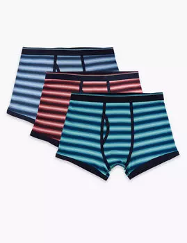 Комплект хлопковых трусов Cool &amp; Fresh™ в полоску