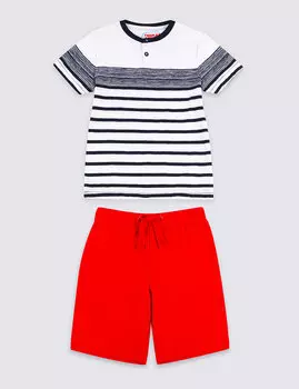 Комплект из 2-х предметов для мальчика: футболка и шорты с принтом Thomas &amp; Friends™