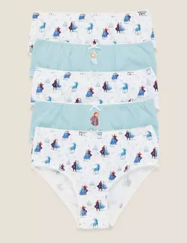Комплект классических хлопковых трусов с принтом Disney Frozen ™ (5 шт)