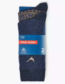 Комплект мужских шерстяных термоносков (2 пары)