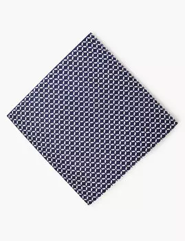 Комплект носовых платков с геометрическим принтом (3 шт.)