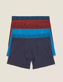 Комплект простых хлопковых плавок с лайкрой® (3 шт)