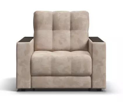 Кресло-кровать BOSS 2.0 велюр Alkantara пепел