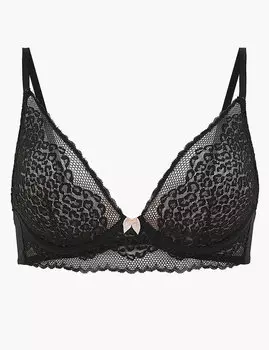 Кружевной бюстгальтер-планж с чашкой A-E
