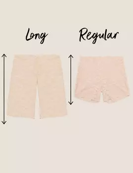 Кружевные бесшовные шорты