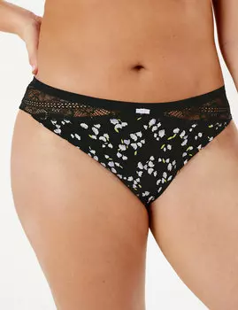 Кружевные трусы бразилиана