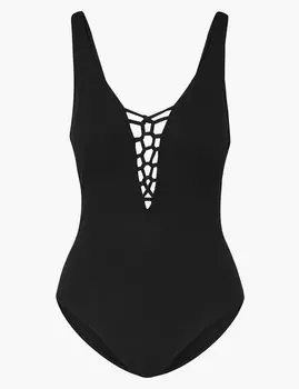 Купальник-планж с глубоким вырезом без косточек Secret Slimming ™