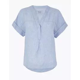 Льняная блузка поповер, Marks&amp;Spencer