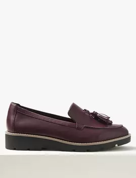 Лоферы с кисточками