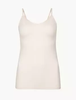 Майка базовая на бретелях