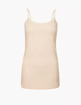 Майка из хлопка с добавлением эластичного волокна