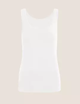 Майка облегающая с отделкой Flexifit™