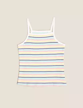 Майка в полоску из органического хлопка