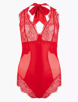 Многослойное кружевное боди