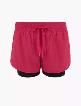 Многослойные шорты для занятий бегом