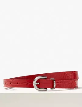 Модный женский ремень из искусственной кожи