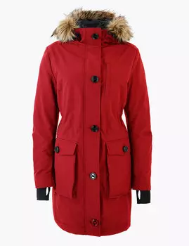 Мягкая парка с утеплителем гусиный пух и перо