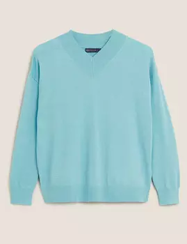 Мягкий джемпер с длинным рукавом