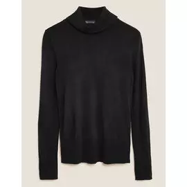 Мягкий джемпер с высокой горловиной, Marks&amp;Spencer