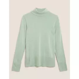 Мягкий джемпер с высокой горловиной, Marks&amp;Spencer