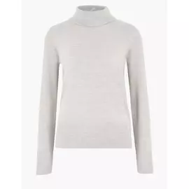 Мягкий джемпер с высокой горловиной, Marks&amp;Spencer