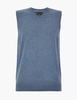 Мужской джемпер без рукавов