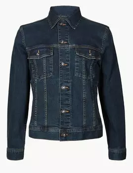 Мужской джинсовый пиджак