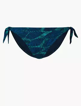 Низ купальника бикини с притом Листья