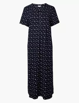 Ночная сорочка в мелкий цветочек