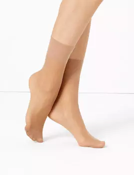 Носки матовые 10 ден длиной до щиколотки (3 пары)