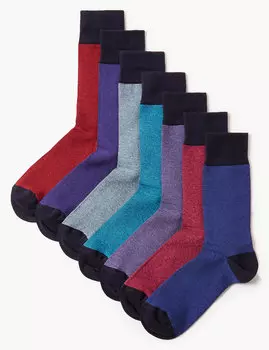 Носки разноцветные Cool &amp; Freshfeet™ на каждый день недели (7 шт)