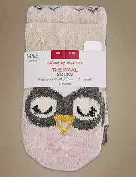 Носки Термо, набор 2 пары