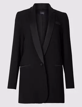 Однобортный блейзер на одну пуговицу