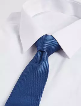 Однотонный мужской галстук