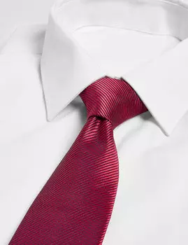 Однотонный мужской галстук