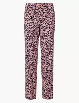 Пижамные брюки длинные с эластичным поясом