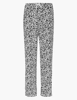 Пижамные брюки длинные с эластичным поясом