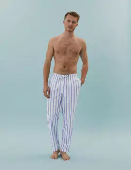 Пижамные брюки из 100% хлопка (2 пары)