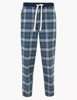 Пижамные брюки в клетку
