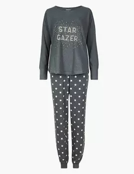Пижамный комплект, в звёзды
