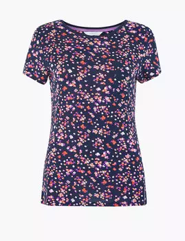 Пижамный топ Дитси с коротким рукавом