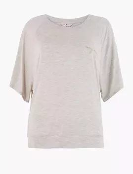 Пижамный топ с слоганом Vacay Every Day